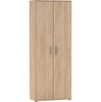 Šatní skříň Skříň, policová, dvoudveřová, dub artisan, SERVO TYP 1
