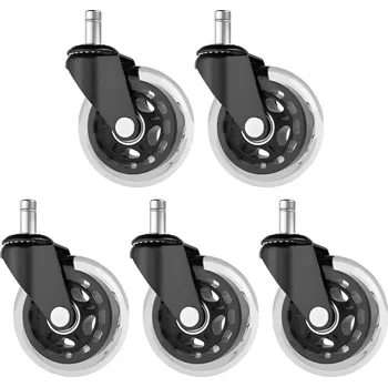 Zahrada Kolečko, set 5 ks, černá/transparentní, KOLEČKO TYP 3