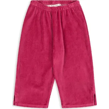 Chlapecké kalhoty Dětské kalhoty s bavlnou Konges Sløjd VELOU PANTS GOTS KS104030.9BYA burgundské 83X, vel. 92