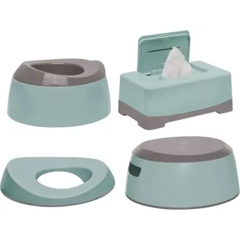 Nočník LUMA Tréningová sada na toaletu Ice Blue