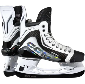 Hokejka Brusle CCM JetSpeed FT8 Pro White INT, Intermediate, 6.0, 40.5, R CCM