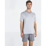 TREAT WEAR PÁNSKÉ PYŽAMO SOFT SHORT: Šedá XXL