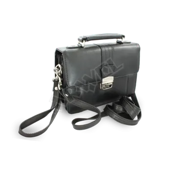 Pánská aktovka Arwel Pánská kožená etue se sklápěcím registrem a držadlem