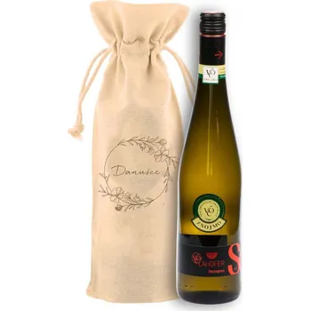 Víno Plátěný pytlík se jménem a vínem Víno: Sauvignon 2024 - Lahofer