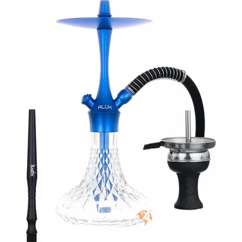 Vodní dýmka 44 cm, Aladin Alux 380 modrá