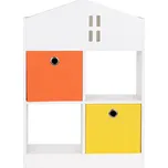 Dětská regálová skříň Multistore bílá