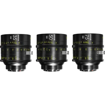 DZOFILM Vespid Cyber 3 Lens Kit (35 / 50 / 75 mm T2,1) pro PL/EF