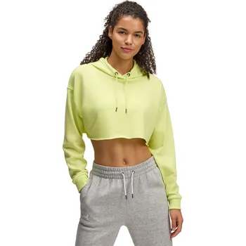 Dámská mikina Dámská mikina Under Armour UA Icon Terry Crop Hoodie 1389640-727 Žlutá XL