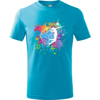 Chlapecké tričko Dětské tričko Házenkařka Barva: TYRKYSOVÁ, Velikost: 158