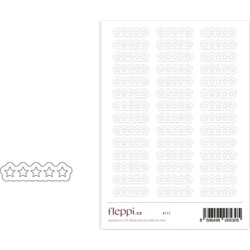samolepka Fleppi Samolepky Hodnocení - Hvězdičky