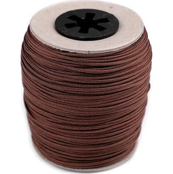Příze Šňůra technická žaluziová / k navlékání korálků Ø1,4 mm Varianta: 14 hnědá, Balení: 100 m