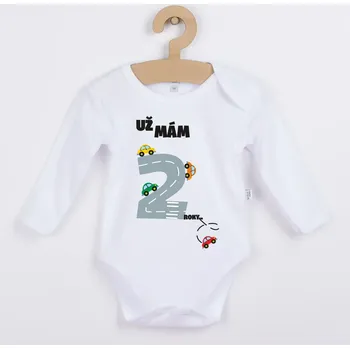 Dětské body s potiskem - Už mám 2 roky Velikost: 98