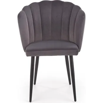 Moderní jídelní židle Halmar K386 šedá (1p=2szt)