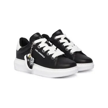 Dámské tenisky Sneakersy KARL LAGERFELD Kapri KL62519 Černá 39