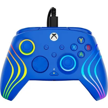 Gamepad Turtle Beach Afterglow Wave, RGB XBOX/PC - modrá