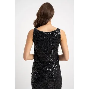 Dámská halenka CLICK Halenka 10-6964 Černá Fitted Fit 38