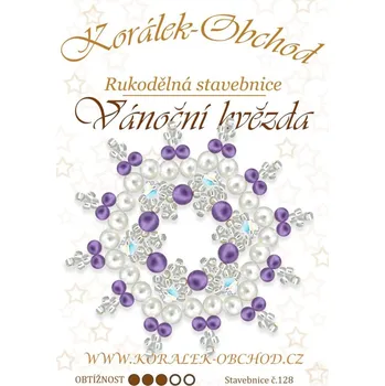 ostatní stavebnice STAVEBNICE Vánoční HVĚZDY číslo N 128. Stavebnice obsahuje materiál na 2Ks VÁNOČNÍCH HVĚZD.