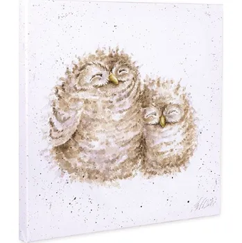Obraz Wrendale Designs Obraz Wrendale Designs "Words of Wisdom", 20x20 cm - Sovy