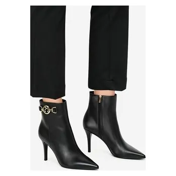 Dámské kozačky Eva Minge Polokozačky EO-SIA-01 Černá 37