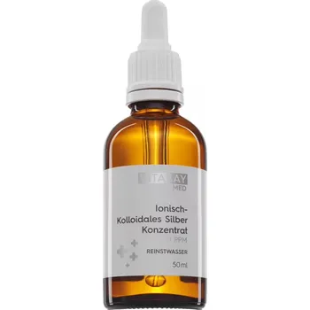 Vitabay Koloidní stříbro 500 ppm 50 ml Ultra koncentrovaná péči o pokožku