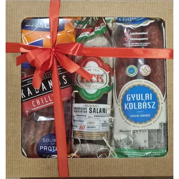 Dárkový potravinový koš Dárková kazeta Pick + kabanos chilli