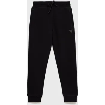 Chlapecké kalhoty Dětské tepláky Guess L2YQ46.KAIJ1 černá 99X, vel. 105-112