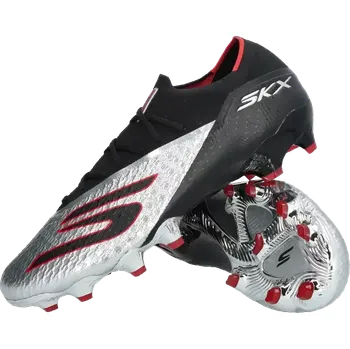 Kopačky Pánské kopačky lisovky Skechers SKX 02 Elite Chrome FG černo-stříbrné