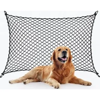 Bezpečnostní síť do auta pro psy – univerzální přepážka 120 × 70 cm