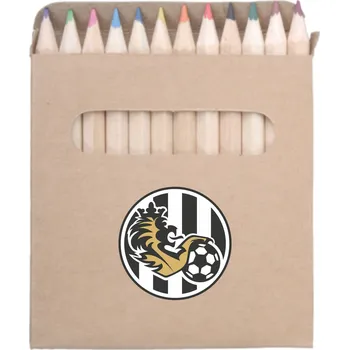 Kresba JAKO Sada dřevěných pastelek FCHK 12 ks vel. 0, bílá