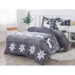 XPOSE® Mikroplyšové povlečení VÁNOCE Exclusive - šedé 239468908