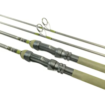 Rybářský prut Harrison Advanced Rods Harrison kaprový prut Aviator 10ft 2,75lb, Green Elite Edition, Alps ARD Black Matt, Kigan ZDZ 40mm Gunsmoke, Green Olive Duplon