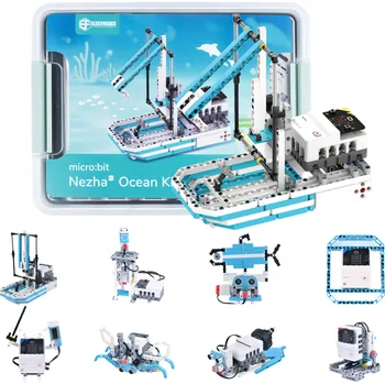 Elektronická stavebnice ElecFreaks micro:bit Nezha Pro Ocean Kit – oceánská STEM robotická stavebnice (bez micro:bit)