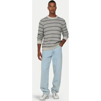 Dámský svetr Only & Sons Svetr Musa 22027268 Béžová Regular Fit XXL