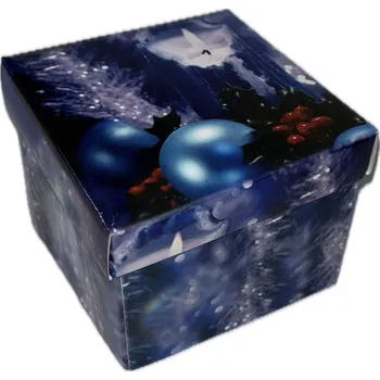 Vánoční dekorace Vánoční skládací krabička Varianta: 2 Nové