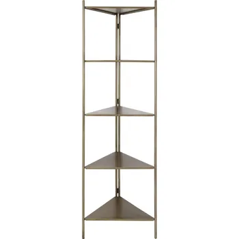 Knihovna Kovová knihovna ve zlaté barvě 58.5x200 cm Display - Light & Living ID_1465824