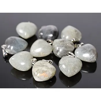Přívěsek Magieprirody.cz Přívěsek srdce Labradorit 15×15×8 mm #ZM177