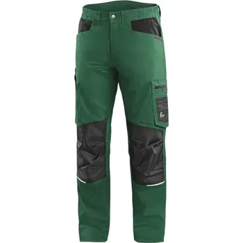 montérky SOLIS FLEX CXS kalhoty do pasu - zele/černá - 56/182