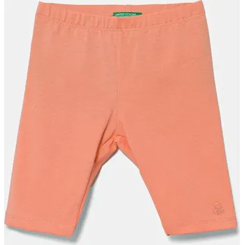Dětská móda Dětské legíny United Colors of Benetton 3MT1GF01M.P.Season.PPYA oranžová 20X, vel. 82