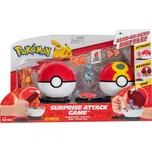 Pokémon figurková bitva Surprise Attack Game Charmander vs. Riolu s pokeball