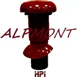 Roura dlouhá odvětrávací Venduct s odvodem kondenzátu – 100mm červená