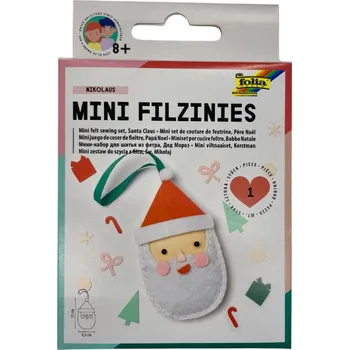 kreativní sada Kreativní set šití Folia - Santa