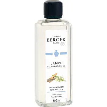 Maison Berger Paris Pure White Tea Lampe Recharge/Refill ( Čistý bílý čaj ) - Náplň do katalytické lampy 500 ml