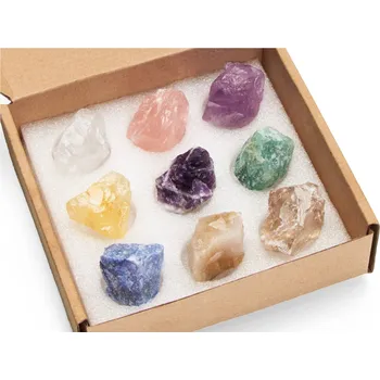 Přírodní kámen Sbírka surových kamenů - Křemeny