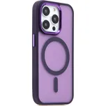 Kryt SWISSTEN MagStick Flex pro Apple iPhone 14 Pro Max - MagSafe - fialový