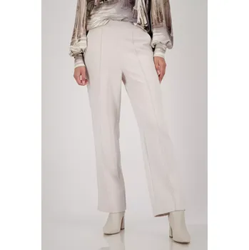 Dámské kalhoty MONARI FASHION CONTRASTS dámské kalhoty světle béžové