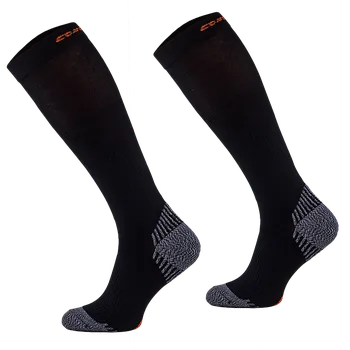 Pánské ponožky Attiq Comodo kompresní vysoké ponožky SSC Barva: Černá, Velikost: 39/42