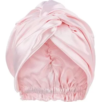 Péče o rty Hedvábná čepice na spaní Hedvábná růžová Měkká jemná hedvábná čepice pro udržení hlavy Prodyšný