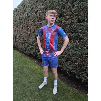 BARCELONA - Yamal - červeno-modrý s hlavou 6