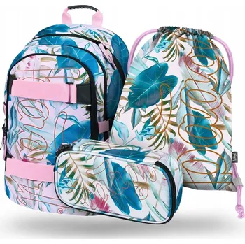 Školní batoh vícekomorový BAAGL modrý