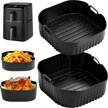 fritéza Silikonové Vložky do Fritézy Philips 2000 6.2L Dual Basket Airfryer